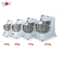 25kg Factory High Quality Dough Spiral Mixer Industrial Dough Kneading Capacity of Spiral Mixer