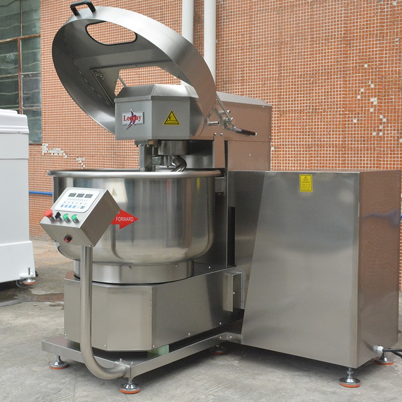 Tipping dough mixer for baking food factories, large - capacity dough mixer, baguette dough mixer for bread factories / 5