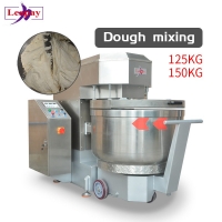 Bread factory's detachable - tank dough mixer, 125kg large - capacity mixer for dough line kneader manufacturer
